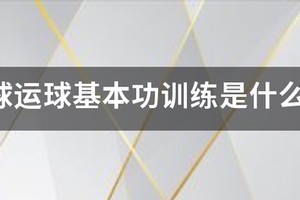 青少年篮球运球基本功训练视频